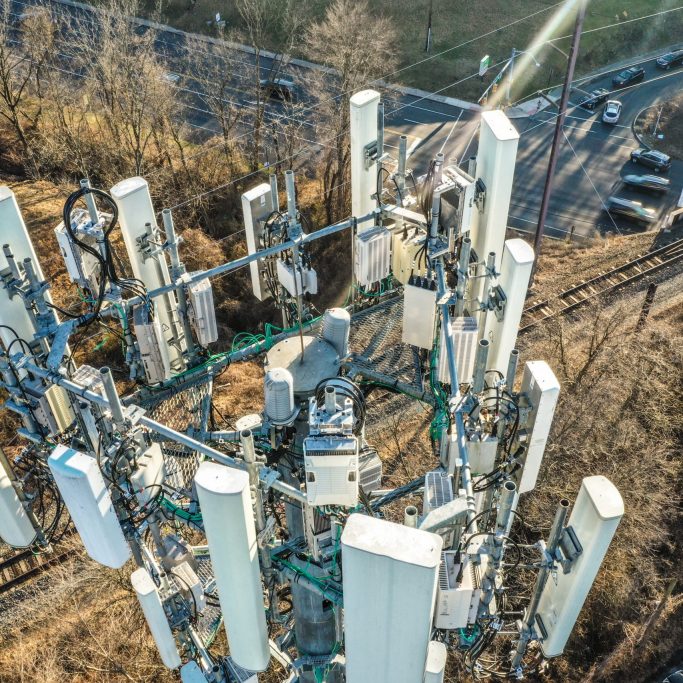 Cell Phone Tower Drone Inspection