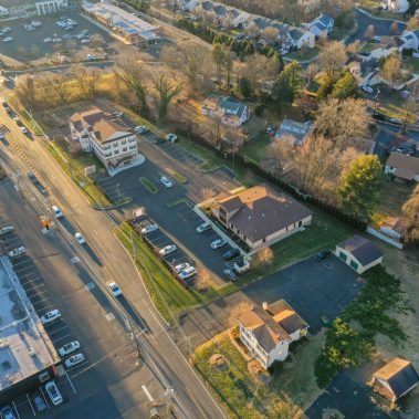 Commercial Building Drone Photograph