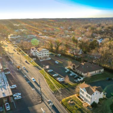 Commercial Building Drone Photograph