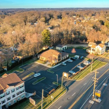 Commercial Building Drone Photograph