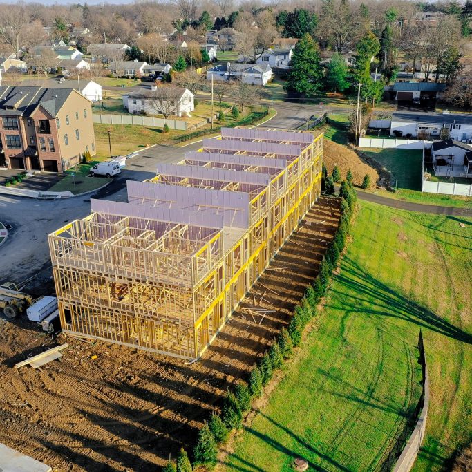 Drone Photo of Construction Project