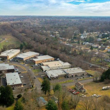 Commercial Building Drone Photograph
