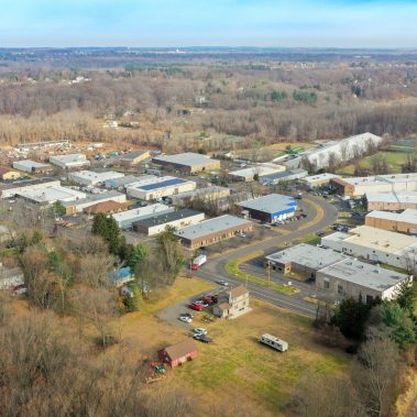 Commercial Building Drone Photograph