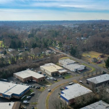 Commercial Building Drone Photograph