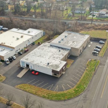 Commercial Building Drone Photograph