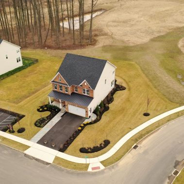 house drone photograp