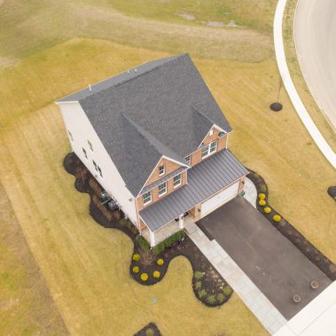 house drone photograp