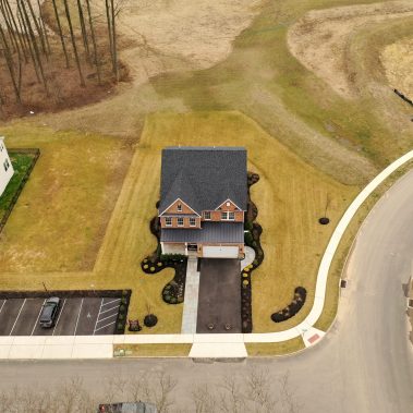 Shopping Center Aerial Photo