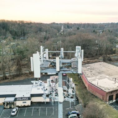 cell tower drone inspection