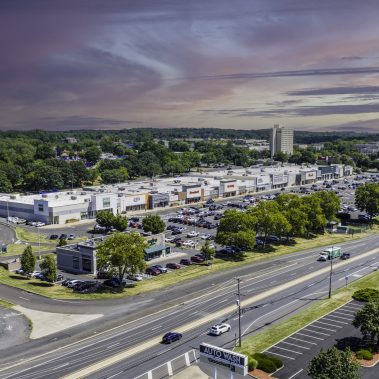 Shopping Center Aerial Photo